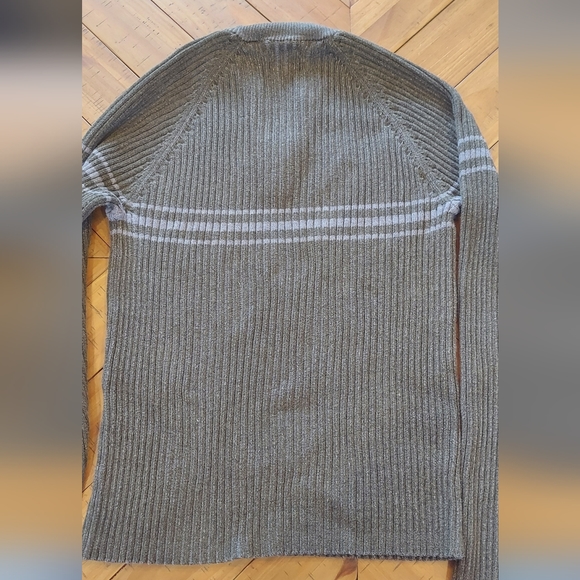 American Rag Ribbed Half Zip Sweater - Picture 6 of 6